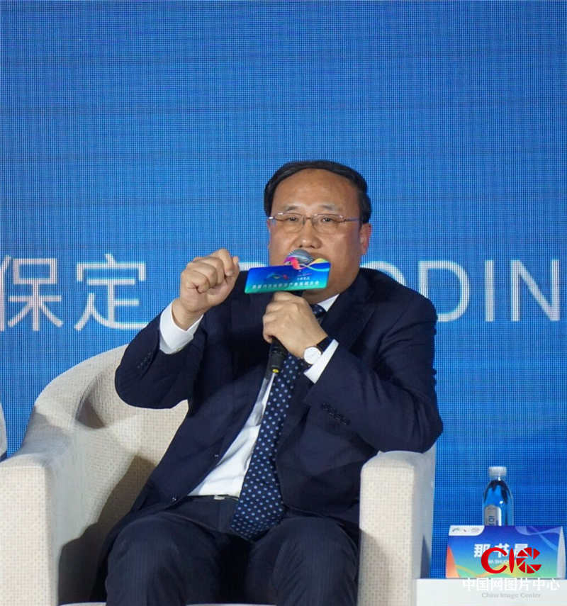 4、河北旅遊委主任那書晨：京津冀三地，已經建立起了旅遊業協同發展的機制，這個機制還要更加深化。攝影：陳勇