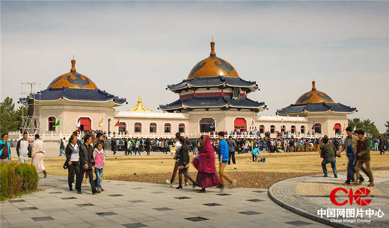 成吉思汗陵园（摄于2013年）  